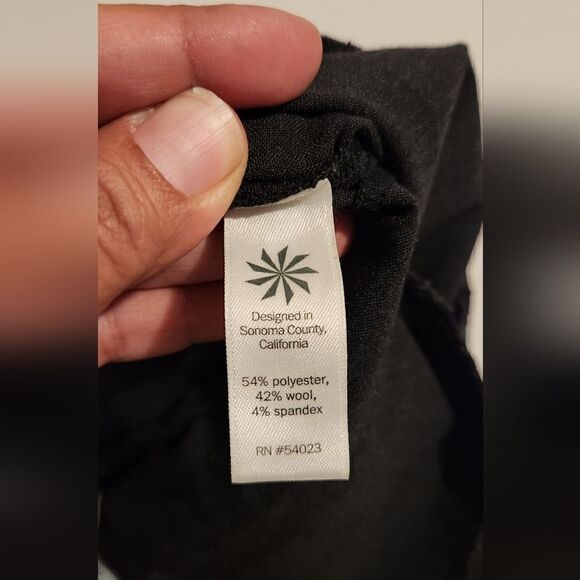 Athleta Work It City Wool Blend Pants Jogger Travel Dark Gray Size 2 - Picture 9 of 15